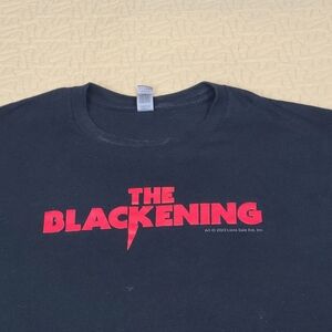 The Blackening Black horror movie promo T shirt size L